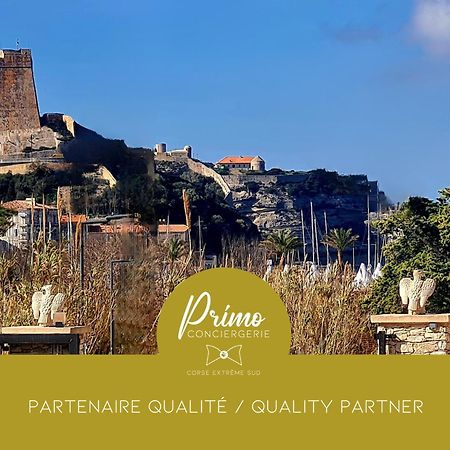 Appartement Kalliste, Logements Avec Vue Citadelle De Bonifacio 보니파시오 외부 사진