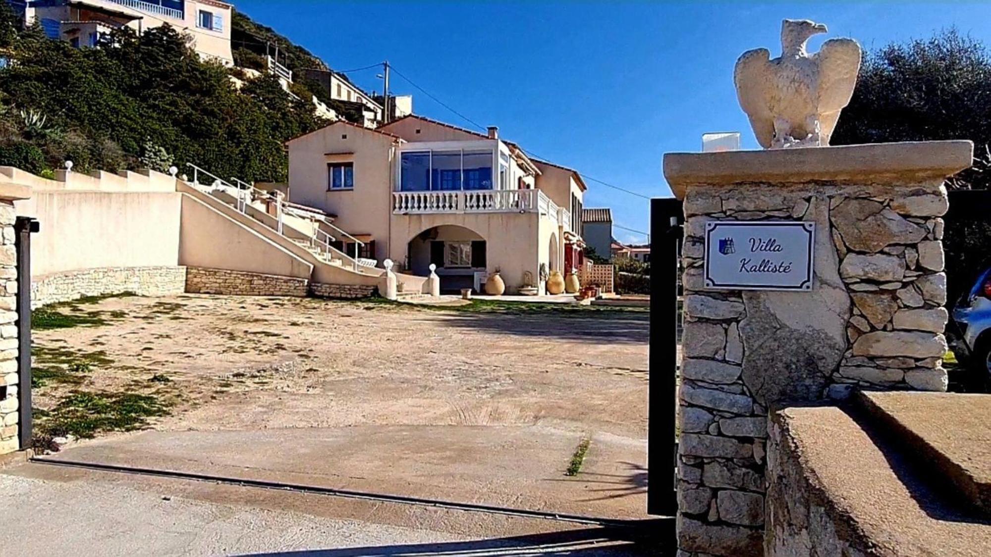 Appartement Kalliste, Logements Avec Vue Citadelle De Bonifacio 보니파시오 외부 사진